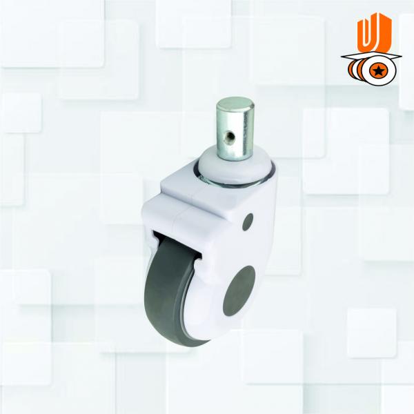 Heavy Duty  5 Inch 28mm Piller Tpr Caster Wheel Non Break(pack Of 1 Set Of 4 Piece)