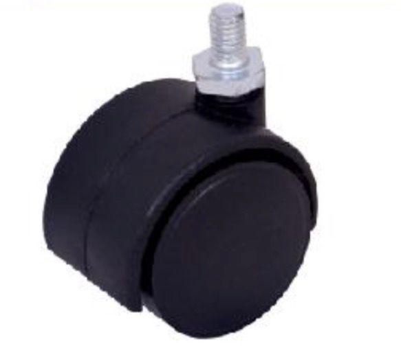 U39 Twin Wheel Castor 30mm Size With 6mm Thread Pack Of 1 Set Of 4 Piece